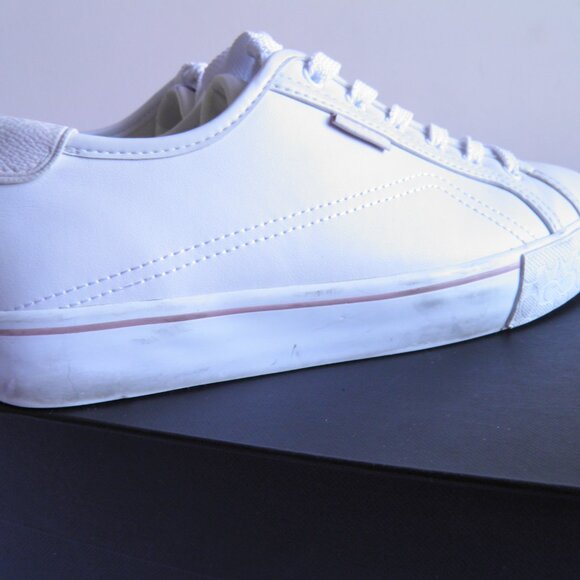 COACH Women’s Citysole Leather Platform Sneakers Size 8.5 (They Run Big) - Picture 4 of 7